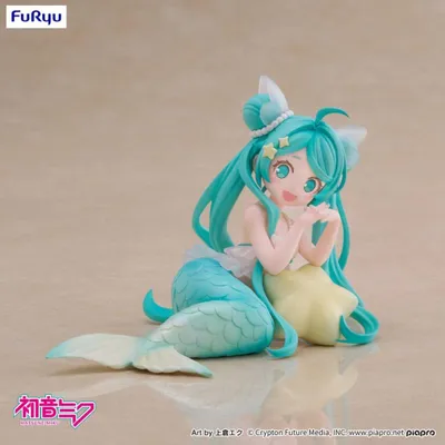Produktbild von Hatsune Miku Desktop Fairy PVC Statue Hatsune Miku Mermaid princess Ver. 9 cm