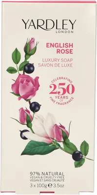 Produktbild von Yardley London Englische Rosenseife 3x100gr.