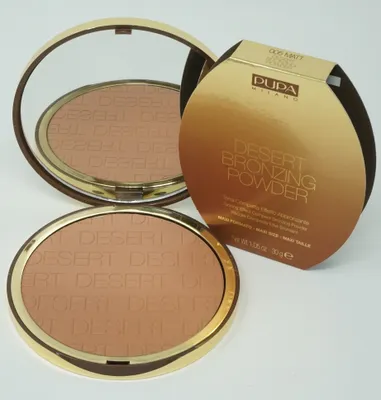 Obrázok produktu pre PUPA Milano Desert Bronzing Powder, Univerzálna pleť, Light Sun Matt, Lisovaný púder, Samoopaľovanie, Matte, 30 g, Ženy