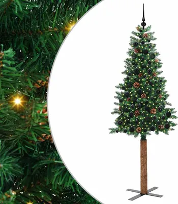 Obrázek produktu pro VidaXL Štíhlý vánoční stromek, zelený, 210 cm