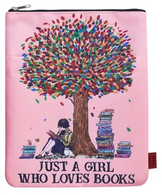 Produktbild von Buchumschlag - Waschbare Stoff - 28 x 21,6 cm - Geschenk für Bücherliebhaber - Ideal für unterwegs