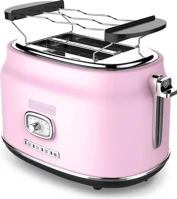 Produktbild von Westinghouse Toaster Retro-Kollektionen - 2 Schlitze - rosa - WKTTB857PK