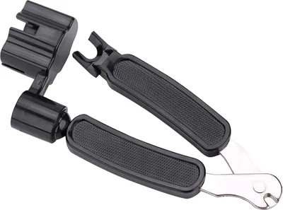 Zdjęcie produktu dla SPYMINNPOO 3-w-1 obcinak do strun gitarowych i ściągacz do mostków Do naprawy i ponownego naciągania strun gitar basowych