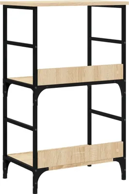 Produktbild von vidaXL Bücherregal Sonoma-Eiche 50x33x82 cm Holzwerkstoff