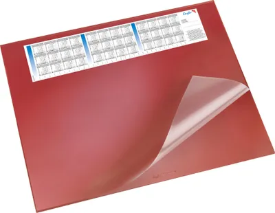 Produktbild von Läufer Schreibunterlage SYNTHOS VSP , 400 x 530 mm, rot (5051046)