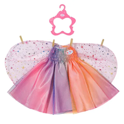 Obrázek produktu pro BABY born Rainbow Nightdress, Obleček pro panenky, 3 rok/roky