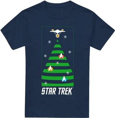 Immagine prodotto di Star Trek: The Original Series - T-shirt da uomo TV13432 (M) (blu navy)