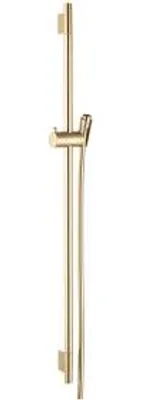 Productafbeelding van Hansgrohe Unica douchestang S Puro, 90 cm, met Isiflex doucheslang, 160 cm, geborsteld goudkleurige afwerking