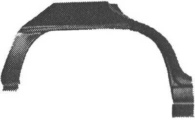 Produktbild von DIEDERICHS Seitenwand Reparaturblech für OPEL Kadett E Limousine (T85)