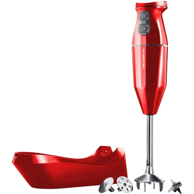 Produktbild von ESGE-Zauberstab Cordless PLUS Rot - Li-Ion Akku Stabmixer, kabelloser Pürierstab, bis zu 15.000 U/min, Eintauchtiefe 23 cm