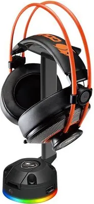 Obrázek produktu pro COUGAR CGR-XXNB-HS1RGB, Sluchátka s mikrofonem, Pasivní držák, Univerzální, Černá
