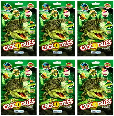 Produktbild von Blue Ocean Crocodiles Sammelfiguren 2025 - Planet Wow Figur - 6 Tüten