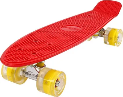 Produktbild von Farbe Rot - FunTomia® Mini-Board mit LED Rollen 1873