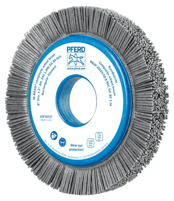 Produktbild von PFERD 79183727, Schleifbürste, Universal, Siliciumcarbid, 3600 RPM, Rund, 5,08 cm
