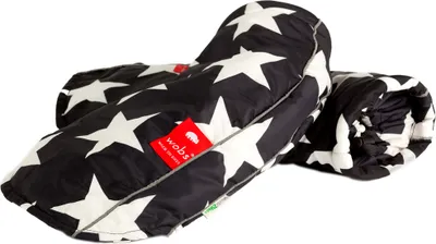 Obrázek produktu pro Rukavice na řídítka WOBS Stars, černobílé
