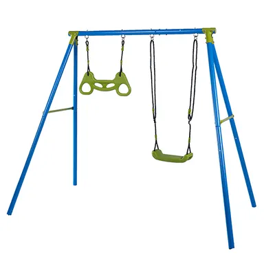 Produktbild von Sandora 40030 2 Funktionen Doppel - Kinderschaukel mit Gestell XNS033 - 50kg