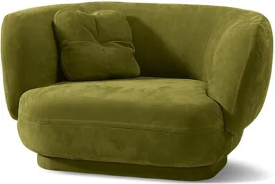 Produktbild von Sessel Sitz Grün Prianera Design Wohnzimmer Polster Einsitzer Möbel Luxus Stil