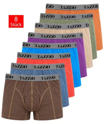 Produktbild von Tazzio Herren Boxershorts 8er Pack BS1000 (Mix 4, M)