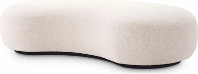 Produktbild von Casa Padrino Luxus Sitzbank Creme / Schwarz 180 cm - Wohnzimmer & Hotel Möbel