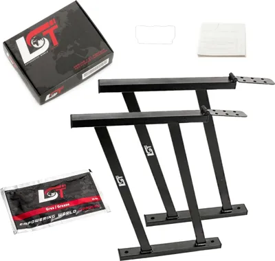 Produktbild von 2x Schienen Unterlage Multiflexboard Konsolen mit Scharnier für VW T5 T6 V VI