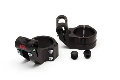 Produktbild von LSL Offset-High Schellenpaar, Ø 41 mm, schwarz