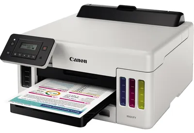 Zdjęcie produktu dla Canon MAXIFY GX5050, kolor, 4, 600 x 1200 DPI, A4, 24 strony na minutę, druk dwustronny