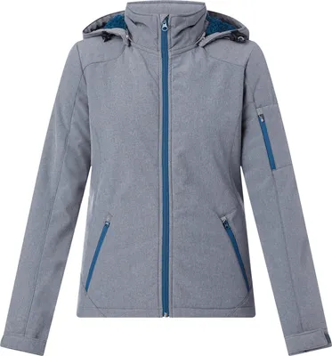 Produktbild von McKinley Tura II  Damen-Jacke anthrazit/blau anthrazit/blau 40