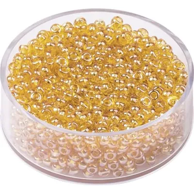 Produktbild von KNORR PRANDELL 213105202 Böhmische Rocailles Ø 25 mm Glas apricot