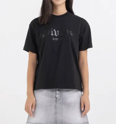 Produktbild von Replay W3080 .000.20994 Kurzarm-t-shirt Schwarz 2XS Frau Schwarz 2XS