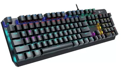 Produktbild von Lenovo Lecoo GK301 Mechanische Tastatur RGB USB Gaming Schwarz