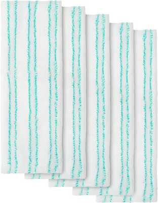 Imagen del producto de Funda de microfibra para mop, 45 x 14 cm, color verde, funda de repuesto para mop