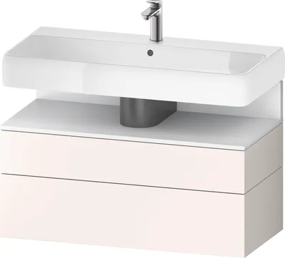 Produktbild von DURAVIT QA4395018840010 QAT WTU WH Ek. 990x470x590 Wß Smt H3H