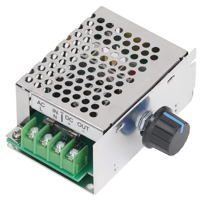 DC Motor Drehzahlregler 10A PWM, AC 220V Eingang, DC 10-210V Ausgang
