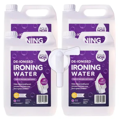 Bügelwasser 20 L – gedemineralisiert, für Dampfbügeleisen