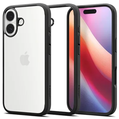 Obrázok produktu pre Spigen iPhone 17 Case Ultra Hybrid, Ochranný obal, Apple, iPhone 17, 16 cm (6.3"), Čierna, Priehľadná