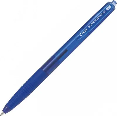 Immagine prodotto di Pilot Super Grip G Blu Penna a sfera retrattile a clip Fine 12 pz