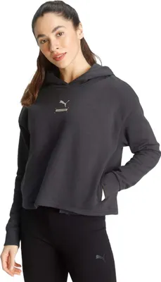 Produktbild von PUMA Better Sportswear Fleece-Hoodie Damen phantom black M