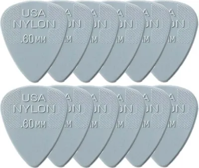 Zdjęcie produktu dla Dunlop 44P 0.60 Nylon Standard Kostka, piorko