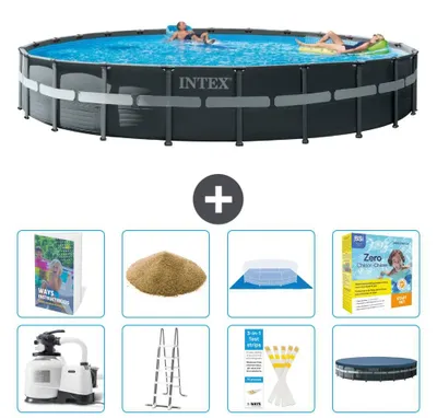 Produktbild von Ultra XTR Pool Rund - 732x132 cm - 9-teilig  S692
