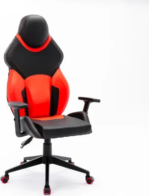 Produktbild von Portimao Fire Sport Kunstleder verstellbarer ergonomischer Gaming-Stuhl