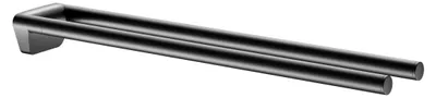 Zdjęcie produktu dla Keuco Reva - Uchwyt na ręcznik, długość 450 mm, czarny matowy 12818370000