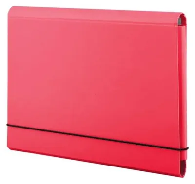 Image de Pochette A5 à rabats avec élastique, rose framboise, PENMATE