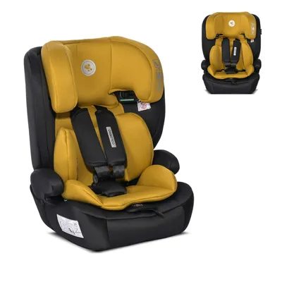 Produktbild von Lorelli Kindersitz Colombo i-Size (76-150 cm) Kopfstütze verstellbar, SPS-System gelb