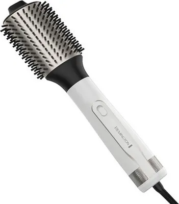 Zdjęcie produktu dla Remington AS8901, Szczotka z gorącym powietrzem, Ciepły, Proste w kształcie beczki, PTC grzałka ceramiczna, Czarny, Złoto różowe, Biały, 1200 W