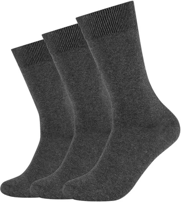 Produktbild von Camano 3er Pack Baumwollsocken - Uni 3er Pack Baumwollsocken - Uni