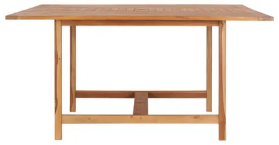 Produktbild von vidaXL Gartentisch 150x150x76 cm Massivholz Teak