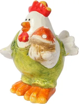 Zdjęcie produktu dla Kura Ceramiczna Figurka Wielkanocna 11 Cm