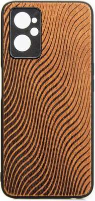 Produktbild von Holzhülle für Realme 9i, Bewood Merbauwellen