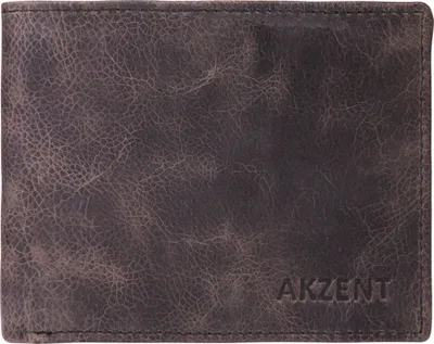 Produktbild von Akzent Herrengeldbörse aus Echt Leder, Querformat