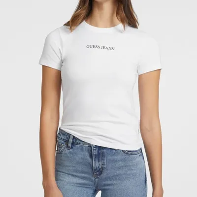 Image de Guess Jeans W4yi01 J1314 Couleur Blanc